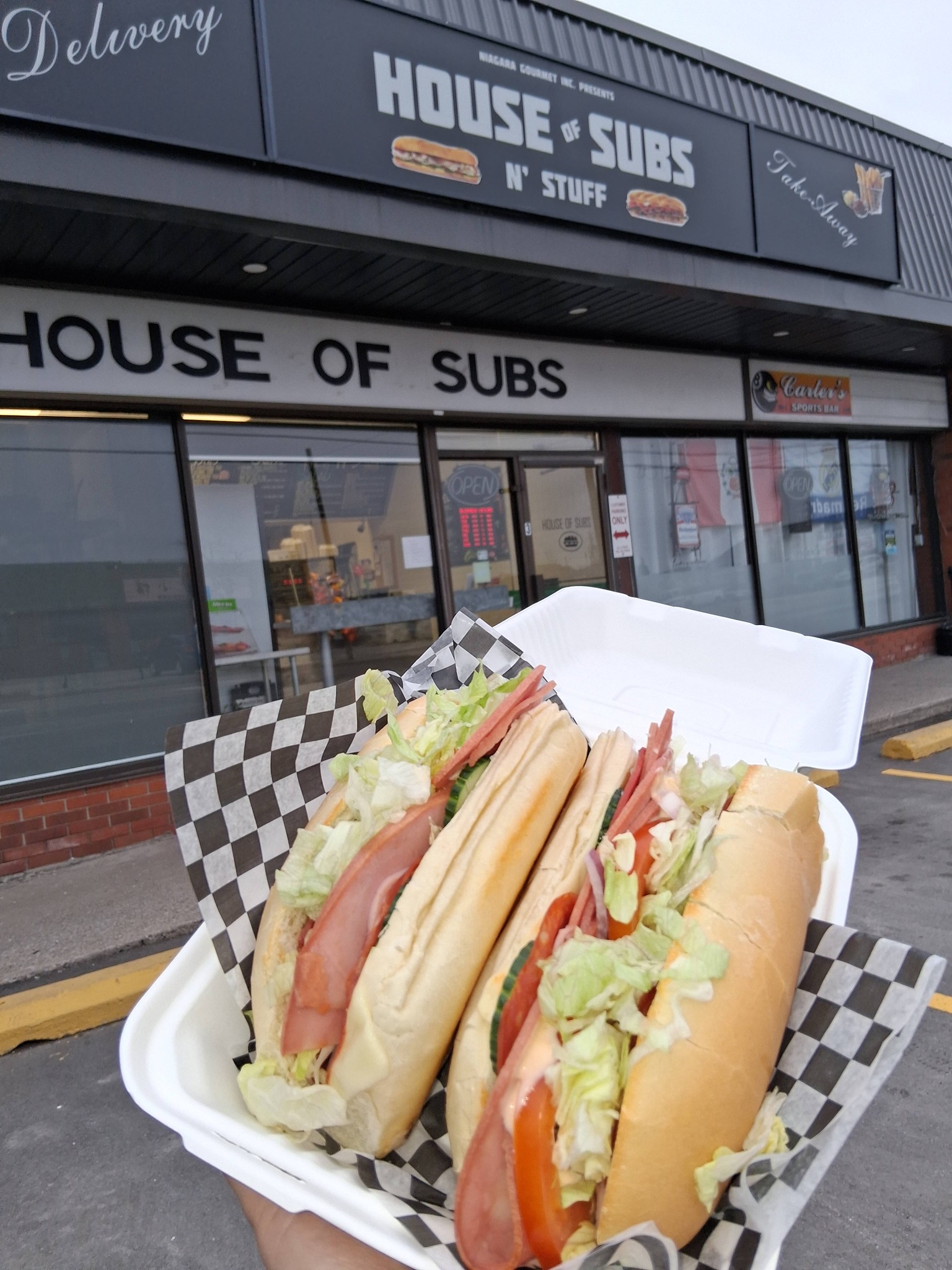 Fresh sub sandwich